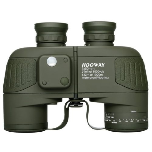 Hooway 7x50 Waterproof Marine Rangefinder Binoculars